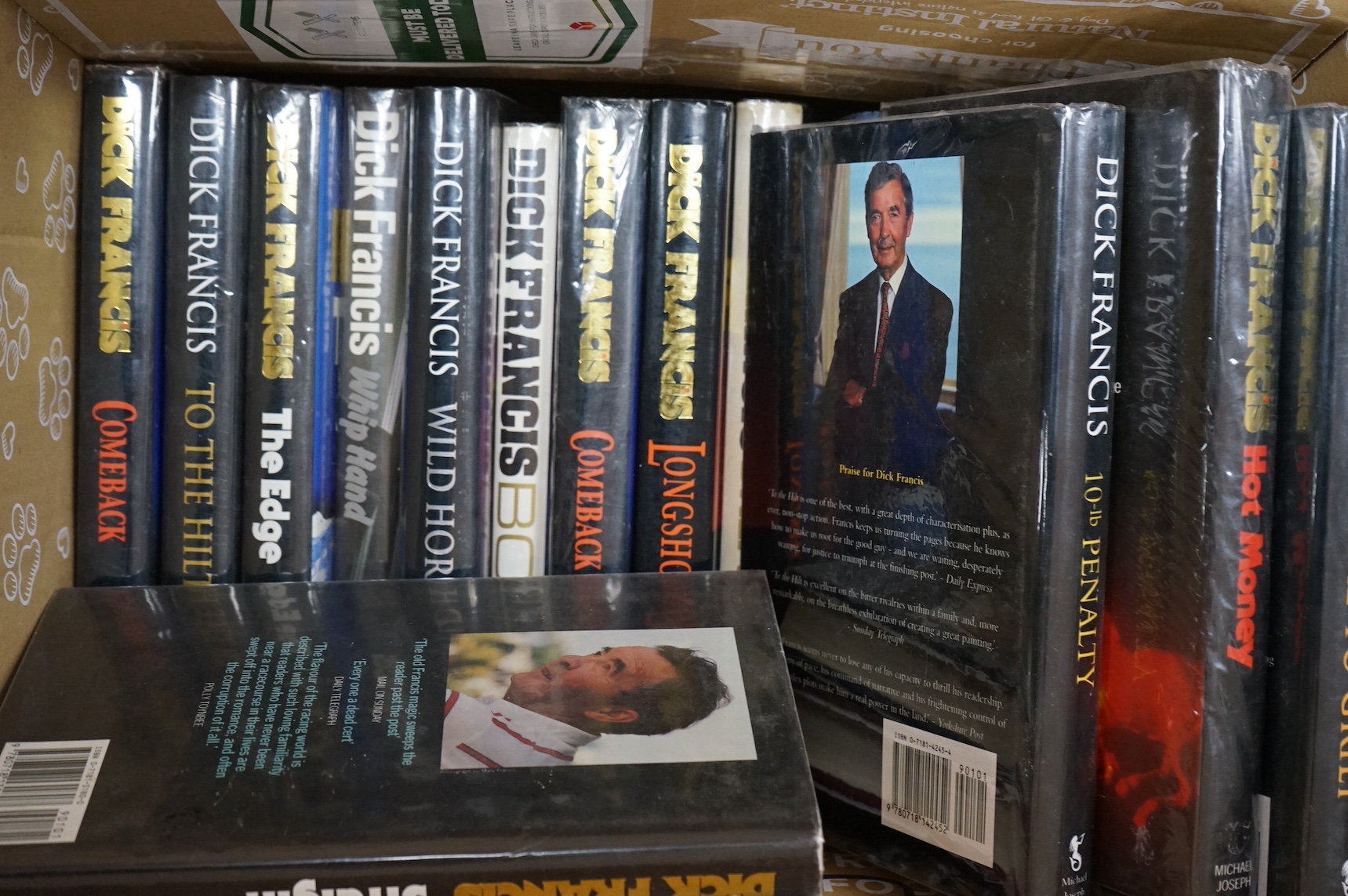 Francis, Dick - First Edition Novels in d/wrappers (3 signed by author) (20). Condition - varies